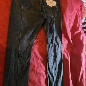 Levi's 501 skinny altered